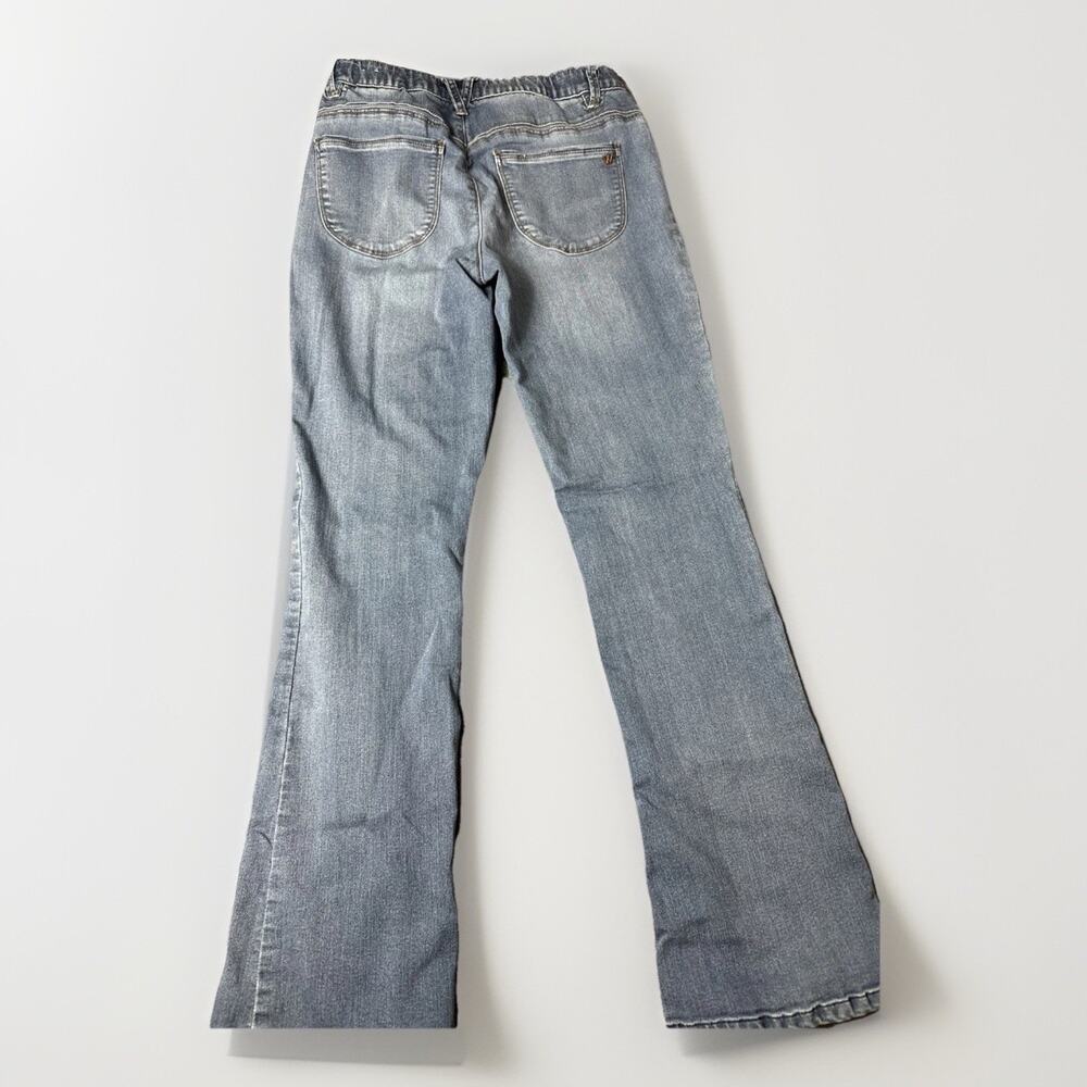 Women's Wit & Wisdom Jeans Bootcut Size 6 Stretch Elastic Medium Wash Mid-Rise